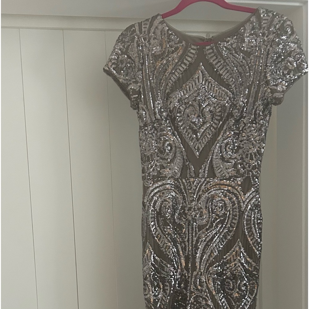 Full length dress for wedding, prom or any formal event. Never worn, tried on.